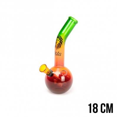 MINI BANG EN VERRE RASTA 18CM
